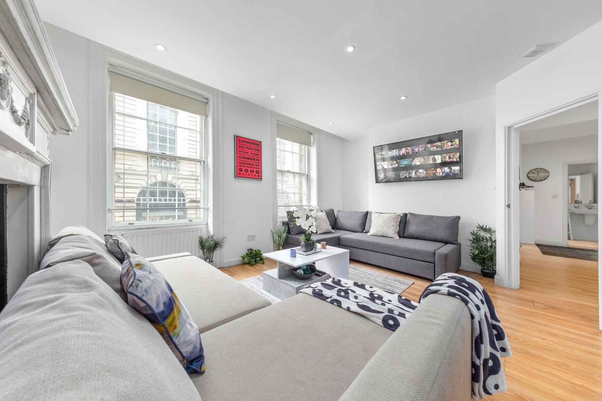 3-Bedroom Flat In London Sleeps 14 Hy1 Luaran gambar